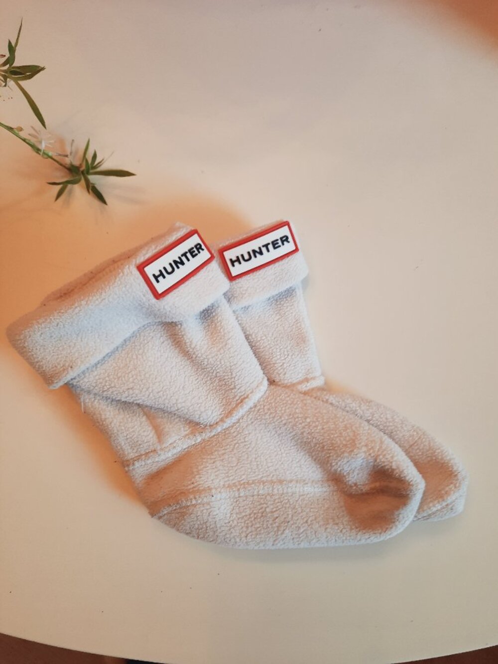 Hunter Toddler Rubber Boot Sock Liners Fleece